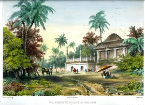 Sabatier: Mosque In Pondichery, India