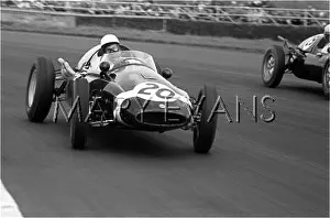 Brdc: Moss in Walker Cooper, Silverstone, England