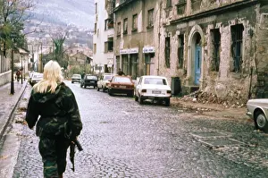 Mostar: Mostar during the Bosnian War