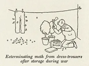 Exterminating: Moth exterminating / W H Robinson