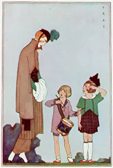 Brompton: MOTHER/2 CHILDREN 1914