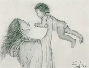 Midwinter: Mother and Baby