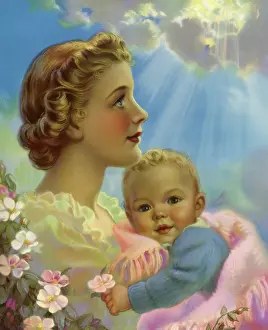 Babe: Mother and Baby in Sun