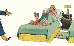 Stays: Mother in Bed and Father Bringing Coffee