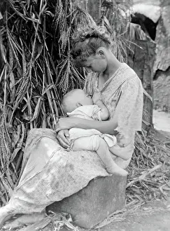 Mama: Mother Breastfeeding, 1916