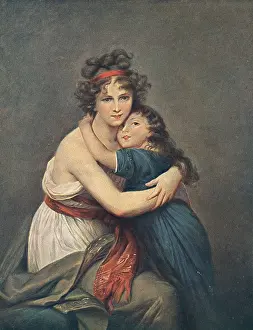 Vigee: Mother with child, 1820