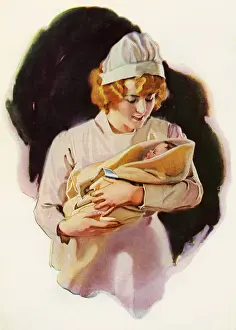 Cradling: Mother & child