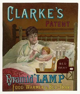 Warms: MOTHER CHILD BED 1890S