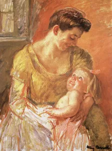 Cassatt: Mother and Child, by Cassatt
