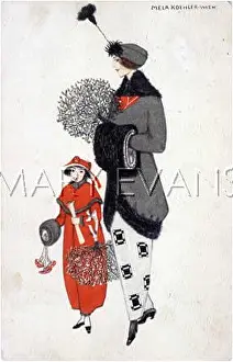 MOTHER, CHILD, MISTLETOE