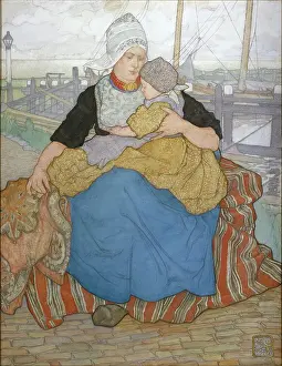 Jungman: Mother and Child on the quayside