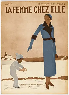 Snowballs: MOTHER AND CHILD IN SNOW