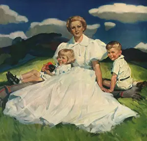 Billowing: Mother and Children