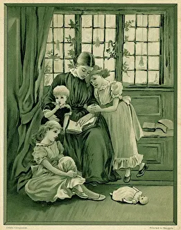 C1875: MOTHER & CHILDREN C1875