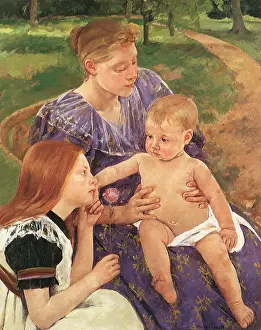 Cassatt: Mother and Children, by Cassatt