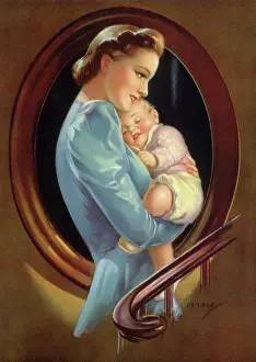 Ascends: Mother Climbing Stairs