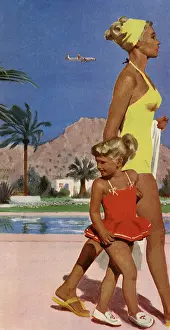 Suntan: Mother and Daughter