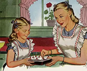 Holders: Mother and Daughter Bake