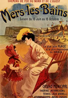 Epoque: Mother and Daughter at the Beach