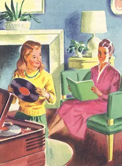 Phonograph: Mother/Daughter Moment