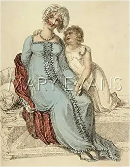 Bolster: MOTHER & GIRL 1810