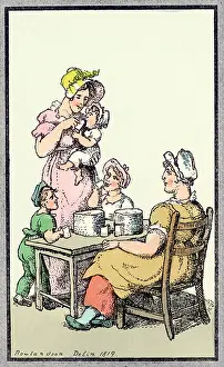 Curds: MOTHER GIVES CURDS 1819