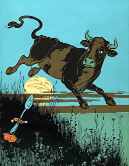 Fiddle: Mother Goose, Hey Diddle Diddle