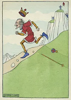 Undignified: Mother Goose illustration