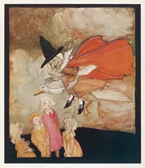 Astonishment: MOTHER GOOSE RIDES GOOSE