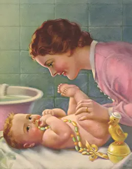 Beads: Mother, Infant and Beads