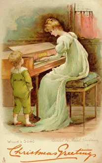 Harpsichord: MOTHER PLAYS/SON LISTENS