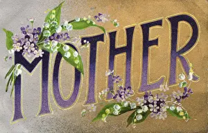 Mother postcard - Mother's Day