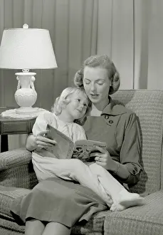 Egx001: Mother Reading Bedtime Story To