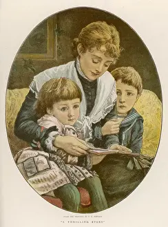 Aloud: MOTHER READS TO CHILDREN