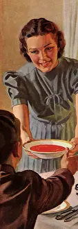 Relation: Mother Serves Soup