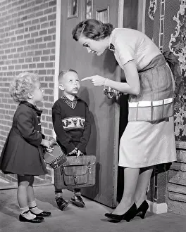 Mother Shaking her Finger