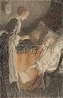 Sickbed: MOTHER & SICK CHILD/1900