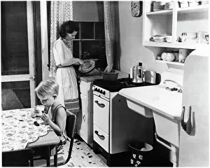 Cookies: Mother - Son - Family - Kitchen
