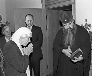 Teresa: Mother Teresa in Danilov Monastery, 1987