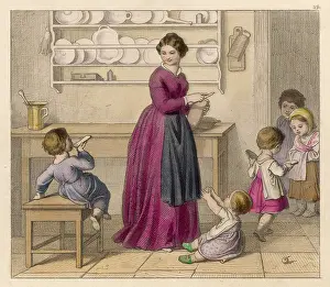 MOTHERS/CHILD /KITCHEN