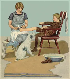 Treating: Mother's First Aid