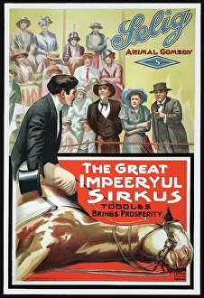 Showman: Motion picture poster for The Great Impeeryul