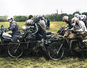 Upcolourisedpic: MOTOCROSS SCRAMBLERS