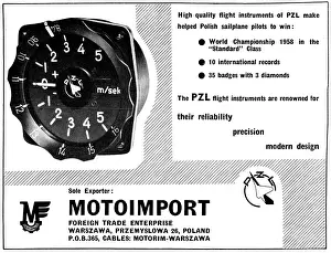 Motoimport: Motoimport PZL Flight Instruments - Variometer