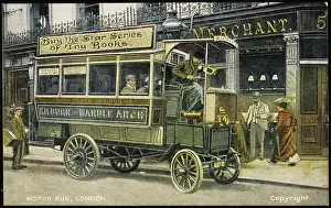 Kilburn: Motor Bus - London - circa 1900