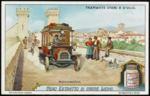 Tramways: Motor Bus at Terni, Italy