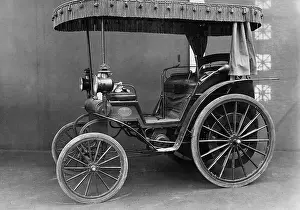 Seater: Motor car by Carl Benz from the year 1894