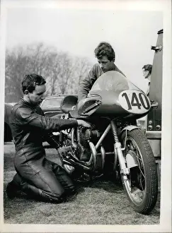 Surtees: Motor-Cycle racing at Cystal Palace