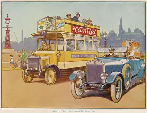 Omnibuses: Motor omnibus and motor car