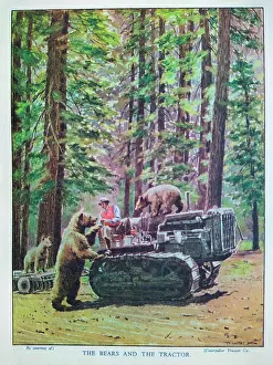 Caterpillar: The Motor Picture Book, The Bears and the Tractor